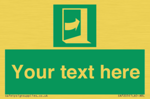 SA7205: Custom safe condition door opens pushing on right hand side