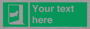 SA7205: Custom safe condition door opens pushing on right hand side