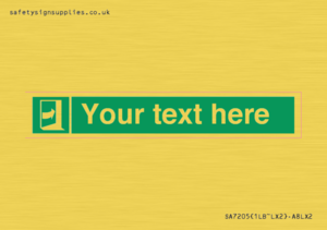 SA7205: Custom safe condition door opens pushing on right hand side