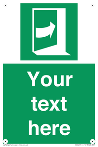 SA7205: Custom safe condition door opens pushing on right hand side