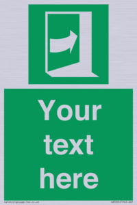 SA7205: Custom safe condition door opens pushing on right hand side