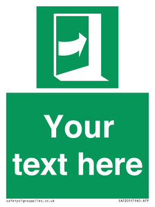 SA7205: Custom safe condition door opens pushing on right hand side