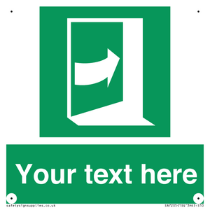 SA7205: Custom safe condition door opens pushing on right hand side