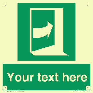 SA7205: Custom safe condition door opens pushing on right hand side