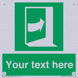 SA7205: Custom safe condition door opens pushing on right hand side