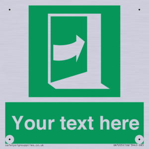 SA7205: Custom safe condition door opens pushing on right hand side