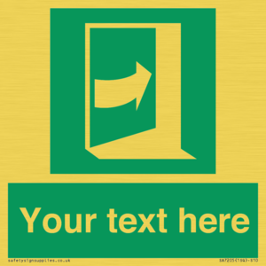 SA7205: Custom safe condition door opens pushing on right hand side