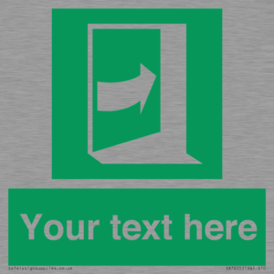 SA7205: Custom safe condition door opens pushing on right hand side