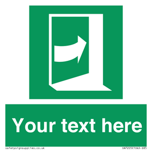 SA7205: Custom safe condition door opens pushing on right hand side