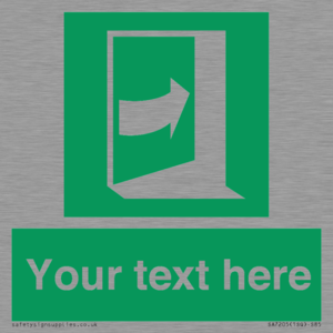 SA7205: Custom safe condition door opens pushing on right hand side