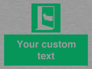 SA7206: Custom safe condition door opens pushing on left hand side