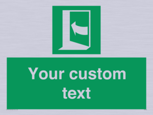 SA7206: Custom safe condition door opens pushing on left hand side