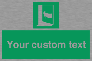 SA7206: Custom safe condition door opens pushing on left hand side