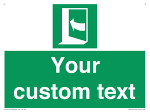 SA7206: Custom safe condition door opens pushing on left hand side