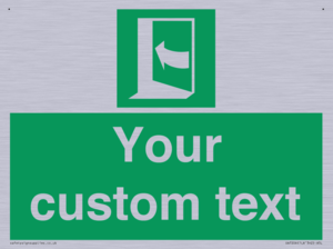 SA7206: Custom safe condition door opens pushing on left hand side