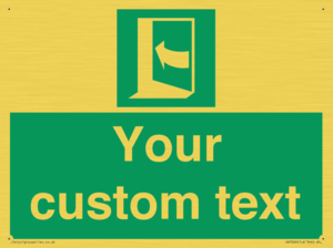 SA7206: Custom safe condition door opens pushing on left hand side