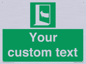 SA7206: Custom safe condition door opens pushing on left hand side