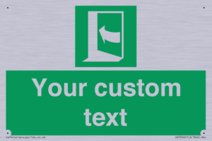 SA7206: Custom safe condition door opens pushing on left hand side