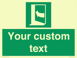 SA7206: Custom safe condition door opens pushing on left hand side