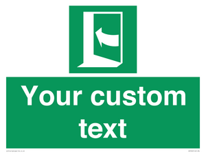 SA7206: Custom safe condition door opens pushing on left hand side