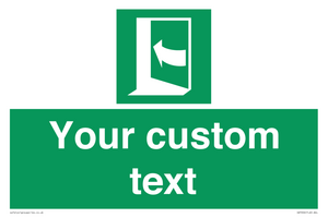 SA7206: Custom safe condition door opens pushing on left hand side