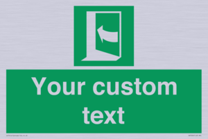 SA7206: Custom safe condition door opens pushing on left hand side