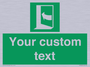 SA7206: Custom safe condition door opens pushing on left hand side