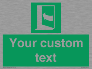 SA7206: Custom safe condition door opens pushing on left hand side