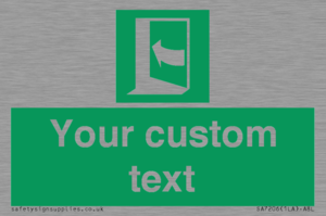 SA7206: Custom safe condition door opens pushing on left hand side