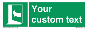 SA7206: Custom safe condition door opens pushing on left hand side
