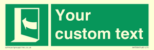 SA7206: Custom safe condition door opens pushing on left hand side