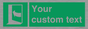 SA7206: Custom safe condition door opens pushing on left hand side