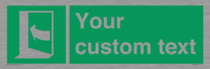 SA7206: Custom safe condition door opens pushing on left hand side