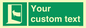 SA7206: Custom safe condition door opens pushing on left hand side