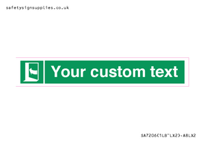 SA7206: Custom safe condition door opens pushing on left hand side