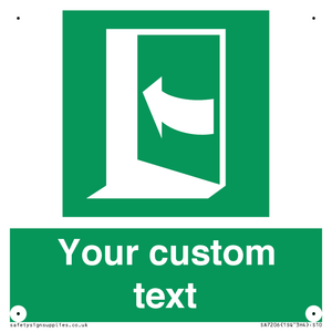 SA7206: Custom safe condition door opens pushing on left hand side