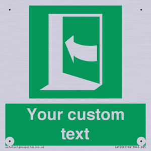 SA7206: Custom safe condition door opens pushing on left hand side