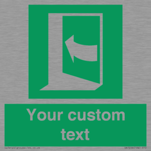 SA7206: Custom safe condition door opens pushing on left hand side