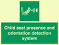 SA7232: Child seat presence and orientation detection system
