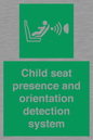SA7232: Child seat presence and orientation detection system