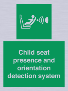SA7232: Child seat presence and orientation detection system