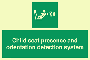 SA7232: Child seat presence and orientation detection system