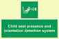 SA7232: Child seat presence and orientation detection system