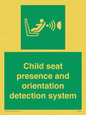 SA7232: Child seat presence and orientation detection system