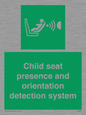 SA7232: Child seat presence and orientation detection system
