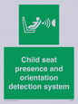 SA7232: Child seat presence and orientation detection system