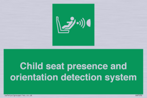 SA7232: Child seat presence and orientation detection system