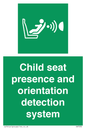 SA7232: Child seat presence and orientation detection system