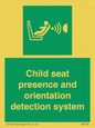 SA7232: Child seat presence and orientation detection system