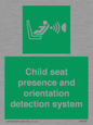 SA7232: Child seat presence and orientation detection system